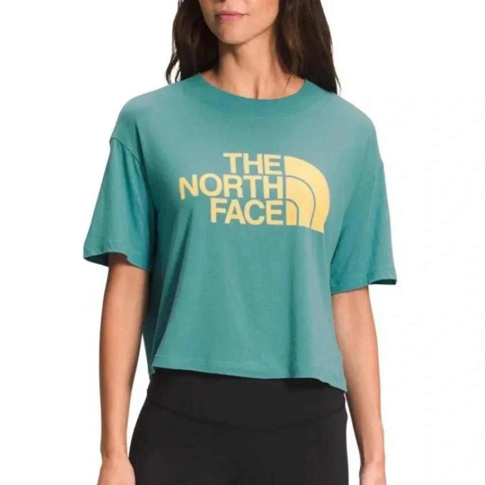 The North Face Women's Teal Crop Top